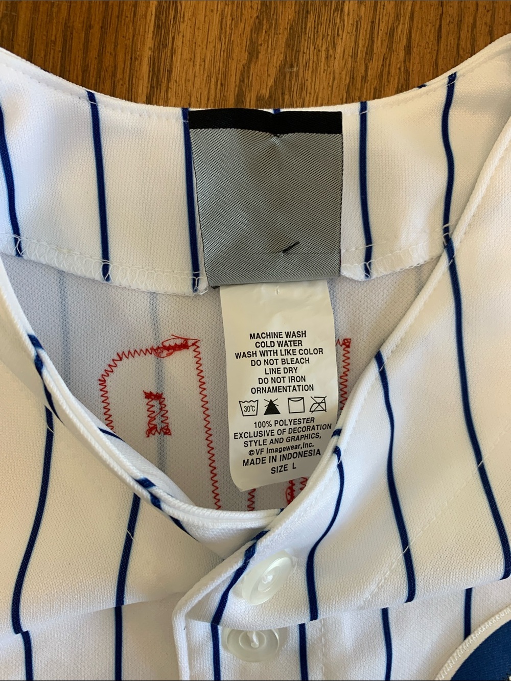 Youth Chicago Cubs Zambrano #38 Baseball Jersey - Picture 5 of 10